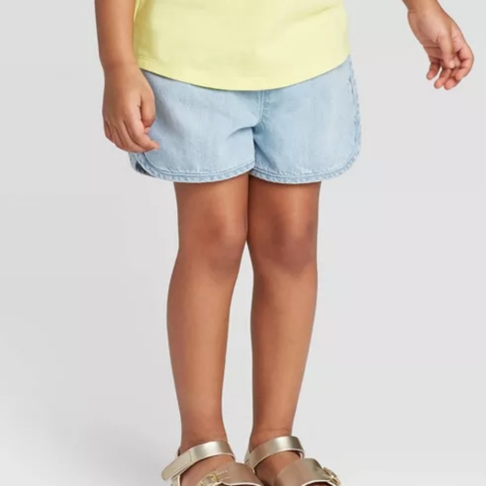 Cat & jack Blue woven pull-on Shorts